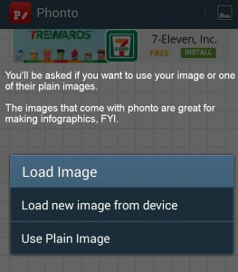 Tap the icon to open up an image.